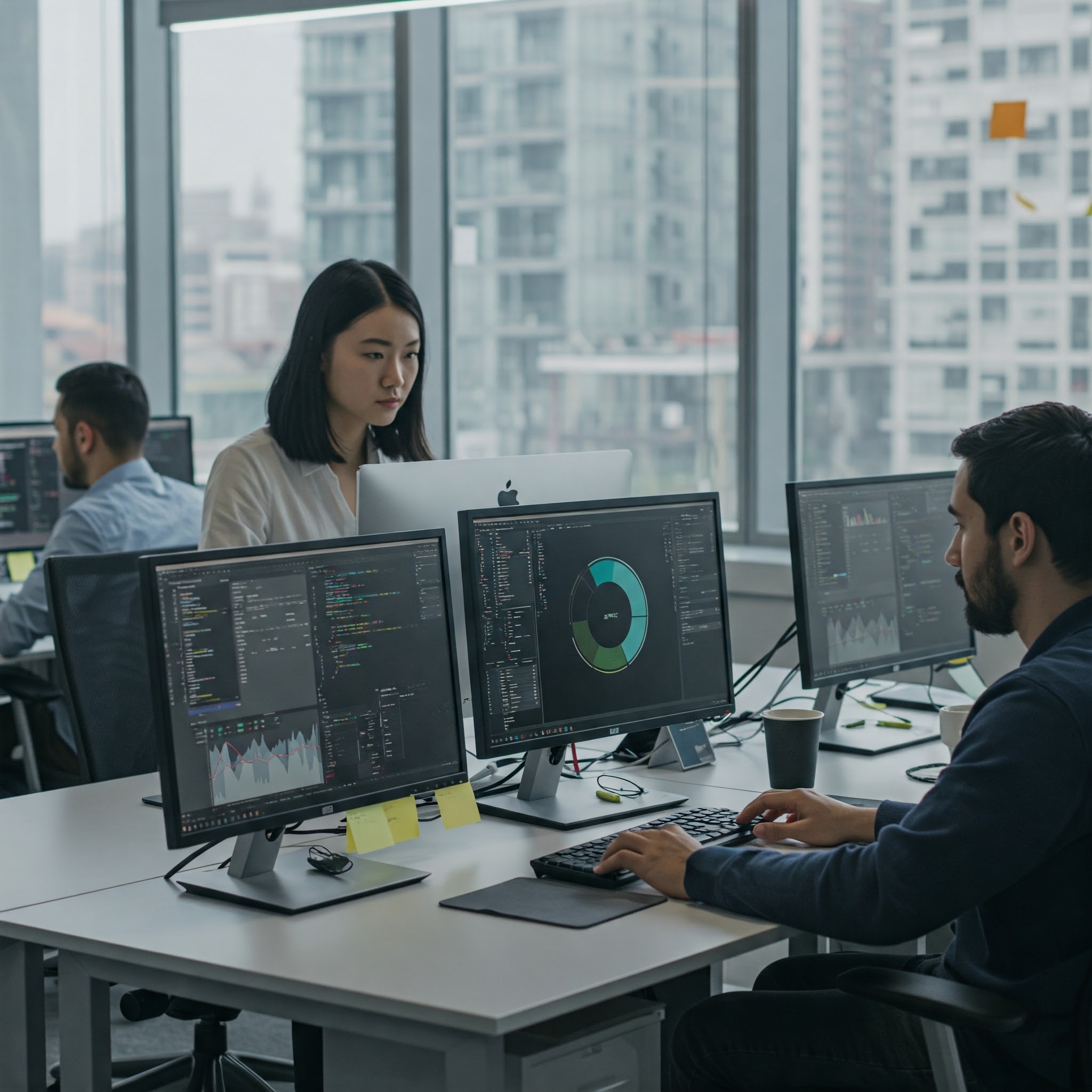 Digital solutions illustration